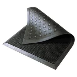 HomeTrax Rubber Brush Doormat - Black (24"x32") 12 HomeTrax Rubber Brush Doormat - Black (24"x32") -Home Decor Store GUEST 01a6be27 bea8 4b62 b4b2 043028f6b0d2