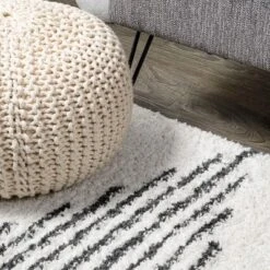 Elm Diamond Stripe Geometric Shag Indoor Area Rug - JONATHAN Y 17 Elm Diamond Stripe Geometric Shag Indoor Area Rug - JONATHAN Y -Home Decor Store GUEST 01d4895d 0cf6 4a36 81e3 7dff8d2ea697