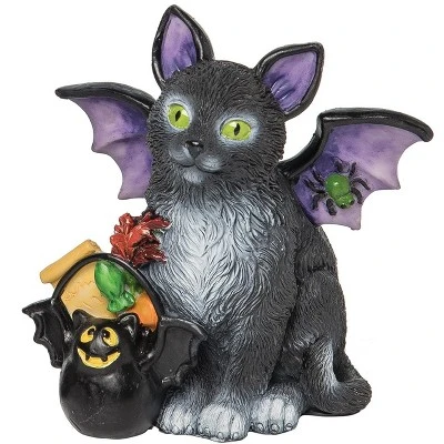 Gallerie II Halloween Resin Cat Figurines, Set Of 2 5 Gallerie II Halloween Resin Cat Figurines, Set Of 2 - Image 3