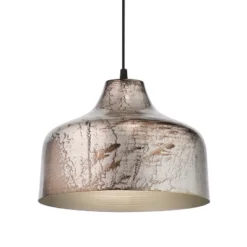 11" Bela Silver Metal Bowl Shaped Pendant Ceiling Light - River Of Goods -Home Decor Store GUEST 02516b0a e8f4 4b3c 8346 f5836ec7bc16