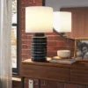 Glossy Table Lamp Navy And White (Includes LED Light Bulb) - Threshold™ 2 Glossy Table Lamp Navy And White (Includes LED Light Bulb) - Threshold™ -Home Decor Store GUEST 0394b06f 3ca0 4c0a 9903 861ffa89adc8