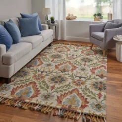 Abelia Transitional Floral & Botanical Area Rug -Home Decor Store GUEST 03c8326f 7a41 4690 86ad d4d304ba65f5
