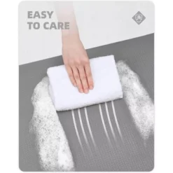 J&V TEXTILES 20" X 55" Oversized Cushioned Anti-Fatigue Kitchen Runner Mat (Blue Geo) -Home Decor Store GUEST 05852367 39f4 4292 9fbb 9745ca30b4af