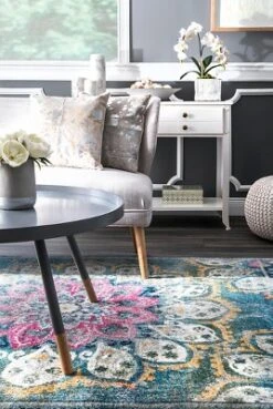 NuLOOM Kiyoko Vintage Floral Area Rug -Home Decor Store GUEST 0599d9c4 629e 461b a38e 5138e3fb2fe7