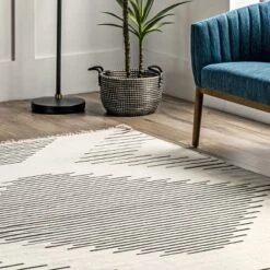 NuLOOM Delora Bohemian Wool Blend Tasseled Area Rug -Home Decor Store GUEST 07cb8c98 7f30 4923 b1ea 2658fd992920