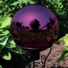 Sunnydaze Decor Sunnydaze Indoor/Outdoor Reflective Mirrored Surface Garden Gazing Globe Ball With Stemmed Bottom And Rubber Cap - 10" Diameter -Home Decor Store GUEST 0d760c01 37ee 43ed 938e 953a515f8096