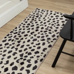 Daffodil Leopard Print Woven Rug - Threshold™ -Home Decor Store GUEST 0efea80e 333d 4d53 ba99 3047838bb320