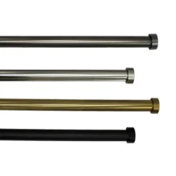 Linen Avenue End Cap Single And Double Window Curtain Rod Set -Home Decor Store GUEST 16bba7c4 63d2 4115 8d45 66119ea7e757