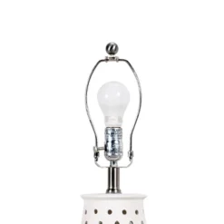 NuLOOM 24-inch Coastal Open Circles Ceramic Table Lamp -Home Decor Store GUEST 18cda742 7d86 4379 a77d 9ceb746b9496