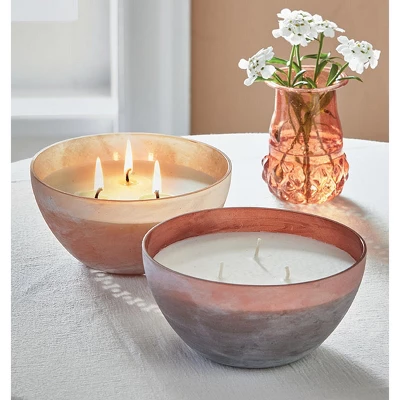 Tagltd Sunrise Magenta And Honey Soyblend Candle 4 Tagltd Sunrise Magenta And Honey Soyblend Candle - Image 2