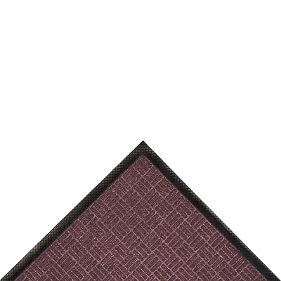 3'x5' Solid Doormat Burgundy - HomeTrax 4 3'x5' Solid Doormat Burgundy - HomeTrax - Image 2