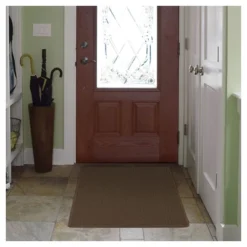 3'x5' Solid Dotted Doormat Light Brown - HomeTrax