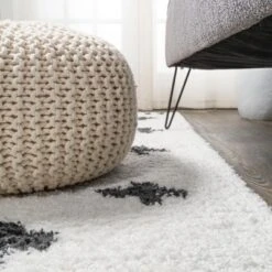 Cristo Berber Geometric Shag Indoor Area Rug - JONATHAN Y -Home Decor Store GUEST 1a9e4cc5 5ceb 4f6e ab40 cfb008ce8842