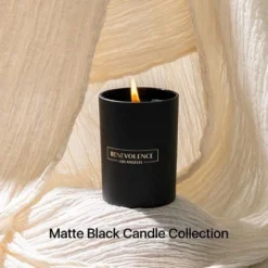 Benevolence LA Black Wax Scented Candle -Home Decor Store GUEST 1c24dba0 1b05 4544 951c 04354c829308
