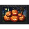 Briarwood Lane Spooky Jack O'Lanterns Halloween Doormat Indoor /