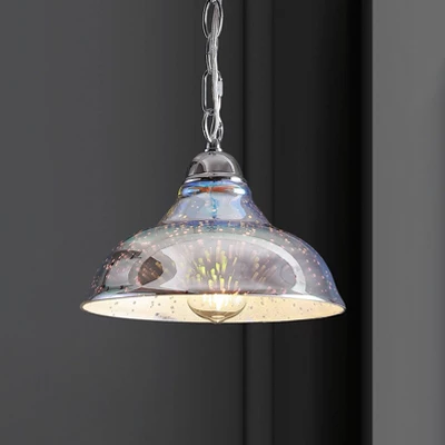 9.75" LED Glass/Metal Adjustable Pendant Chrome - Jonathan Y 5 9.75" LED Glass/Metal Adjustable Pendant Chrome - Jonathan Y - Image 3