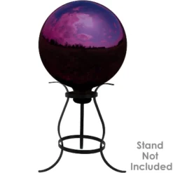 Sunnydaze Decor Sunnydaze Indoor/Outdoor Reflective Mirrored Surface Garden Gazing Globe Ball With Stemmed Bottom And Rubber Cap - 10" Diameter -Home Decor Store GUEST 24fbd93c 6fb9 4f7d a1e3 151af48c7a9d