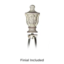 360 Lighting Vintage Shabby Chic Floor Lamp 60" Tall Antique White Washed Taupe Gray Drum Shade For Living Room Reading Bedroom Office -Home Decor Store GUEST 2538b616 4c57 4949 b29f ca973d4c5a48