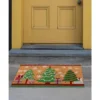 Juvale Christmas Tree Coir Welcome Door Mat Front Doormat Non Slip Rugs For Indoor Outdoor Entrance Holiday Xmas Decorations, 17 X 30 In -Home Decor Store GUEST 26917697 10c7 441a bde9 ab4460235f4c
