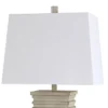 31" Casual Stacked Plate Design Table Lamp Cream - StyleCraft -Home Decor Store GUEST 27e4c466 de7a 4bd4 aedc 5df4f31b7292