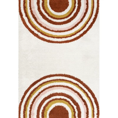 NuLOOM Dotty Half Sunset Shag Area Rug 12 NuLOOM Dotty Half Sunset Shag Area Rug - Image 10