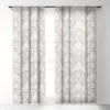 Heather Dutton Delancy Taupe Single Panel Sheer Window Curtain - Deny Designs -Home Decor Store GUEST 2fb1d765 88b2 4411 b59f 52ef0c7e71e2