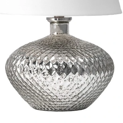 NuLOOM Alhambra 19" Glass Table Lamp 4 NuLOOM Alhambra 19" Glass Table Lamp - Image 2