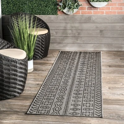 NuLOOM Outdoor Jamie Area Rug 3 NuLOOM Outdoor Jamie Area Rug