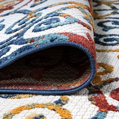 Atrani Scroll Trellis Indoor/Outdoor Area Rug - JONATHAN Y 10 Atrani Scroll Trellis Indoor/Outdoor Area Rug - JONATHAN Y - Image 8
