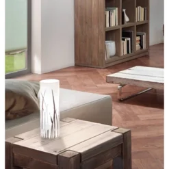 1-Light Rivato Table Lamp Chrome/White - EGLO -Home Decor Store GUEST 397191e7 864e 413f a992 a4e5437a0688