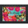 Morning Butterflies Spring Doormat Floral Indoor Outdoor 30" X 18" Briarwood Lane -Home Decor Store GUEST 3c00f057 647b 44b1 b6de 237fd0d4a86e
