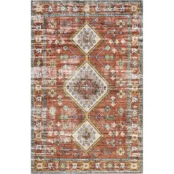 NuLOOM Everly Vintage Boho Machine Washable Area Rug -Home Decor Store GUEST 4038ef1f 5e28 43be b162 ae73fad10e87