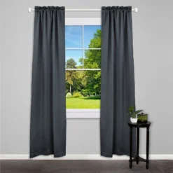 Kenney Fast Fit Easy Install Shania 3/4" Decorative Window Curtain Rod, 42-120", Brushed Nickel -Home Decor Store GUEST 41ae3b28 f437 471a aa31 851e8d940b67