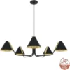 5-Light Grove Isle Chandelier Matte Black - Hunter Fan -Home Decor Store GUEST 4334f2da ed56 4623 b675 72eb09a6b042