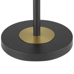 360 Lighting Rayna Mid Century Modern Downbridge Floor Lamp 61 1/2" Tall Black Gold Metal Off White Linen Drum Shade For Living Room Reading Bedroom 12 360 Lighting Rayna Mid Century Modern Downbridge Floor Lamp 61 1/2" Tall Black Gold Metal Off White Linen Drum Shade For Living Room Reading Bedroom -Home Decor Store GUEST 47d754a6 3eee 4f15 a93c 56ac488915fa