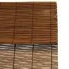 36" X 72" Outdoor Imperial Matchstick Rayon From Bamboo Cord-Free Natural Rollup Blinds Fruitwood - Radiance