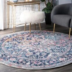 NuLOOM Vintage Lilah Medallion Area Rug -Home Decor Store GUEST 4aab6b85 4d44 4b97 ae6c 751c44526389