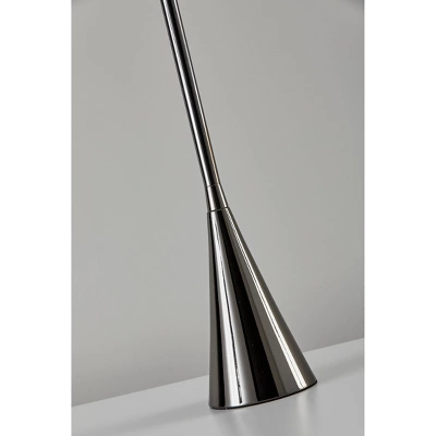 Bella Table Lamp Black Nickel - Adesso 7 Bella Table Lamp Black Nickel - Adesso - Image 5