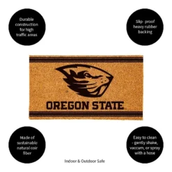 Evergreen Oregon State University Logo Turf Mat, Brown- 28 X 16 Inches Indoor Outdoor Doormat -Home Decor Store GUEST 4f19e4fa 6dbd 45da a76d 2d968eda679a