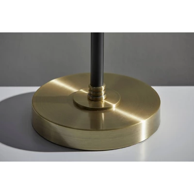 24" Bergen Collection Table Lamp Black - Adesso 4 24" Bergen Collection Table Lamp Black - Adesso - Image 2