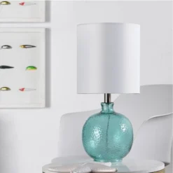 Glass Table Lamp Blue - StyleCraft -Home Decor Store GUEST 4fefd256 a650 44d8 82a5 914fb6980638