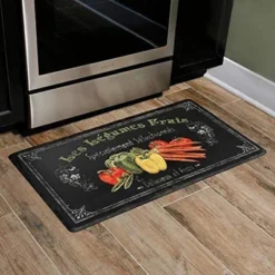 Les Legumes 20" X 36" Oil & Stain Resistant Anti-Fatigue Kitchen Floor Mat