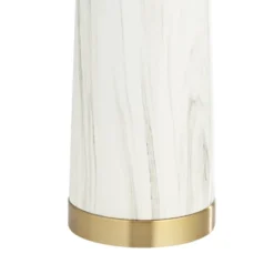 360 Lighting Maceao Modern Table Lamps 28" Tall Set Of 2 White Faux Marble Tapered Drum Shade For Bedroom Living Room Bedside Nightstand Office House 15 360 Lighting Maceao Modern Table Lamps 28" Tall Set Of 2 White Faux Marble Tapered Drum Shade For Bedroom Living Room Bedside Nightstand Office House -Home Decor Store GUEST 50a7c332 b42e 41f9 a372 27416411a9e6