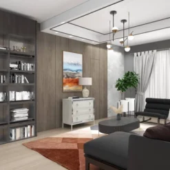 Glam Glass Table Lamp With Faux Mercury Glass Finish Silver - Olivia & May -Home Decor Store GUEST 5139d1dd 436c 4752 9026 8e2b68f7f20a