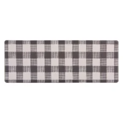World Rug Gallery Checkered Plaid Anti-Fatigue Standing Mat -Home Decor Store GUEST 5313b399 0890 44d4 9013 5dbe6b07dbb2
