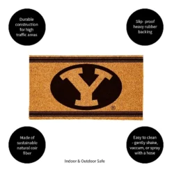 Evergreen Brigham Young University Logo Turf Mat, Brown- 28 X 16 Inches Indoor Outdoor Doormat 10 Evergreen Brigham Young University Logo Turf Mat, Brown- 28 X 16 Inches Indoor Outdoor Doormat -Home Decor Store GUEST 56c6d4d3 1166 45f7 80e9 c6ff01c93165