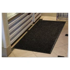 4'x6' Rectangle Solid Floor Mat Black - Guardian -Home Decor Store GUEST 58361ec4 7057 4152 962d 2d42559a1798