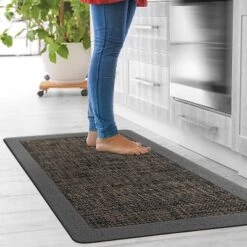 World Rug Gallery Textline Anti-Fatigue Standing Mat -Home Decor Store GUEST 589048d1 f8b0 4db1 9482 9d266033689f