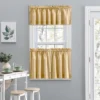 Ellis Curtain Lisa Solid Color Poly Cotton Duck Fabric Tailored Tier Butter 2 Ellis Curtain Lisa Solid Color Poly Cotton Duck Fabric Tailored Tier Butter -Home Decor Store GUEST 59d13286 35a3 4b92 892e 074723262fc4