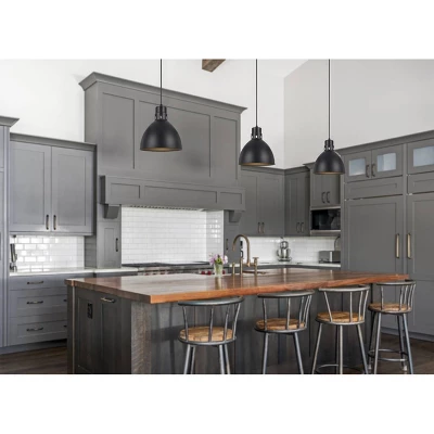 10.75" X 10" Metal Webster Pendant Dark Bronze - Cal Lighting 3 10.75" X 10" Metal Webster Pendant Dark Bronze - Cal Lighting